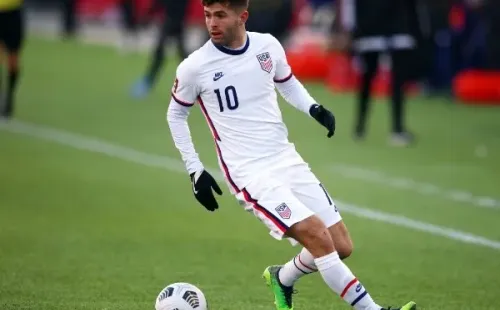 Christian Pulisic con la Selección de Estados Unidos (Getty)