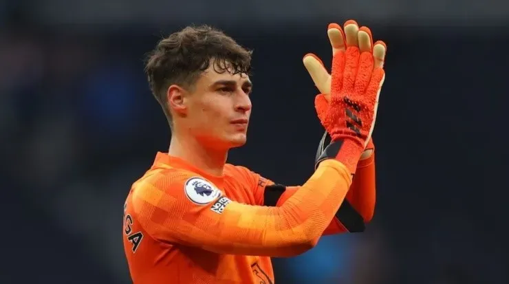 El arquero español Kepa es la otra opción que maneja el conjunto azul de Italia (Getty)