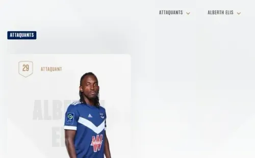 Alberth Elis en la plantilla del equipo que afrontará la Ligue 2