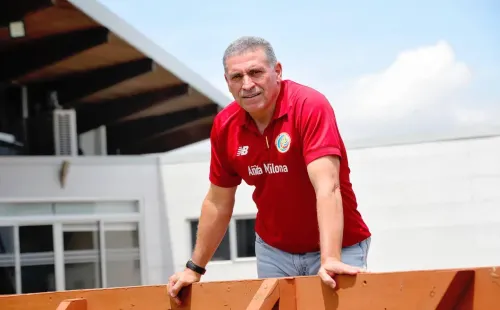 Luis Fernando Suárez con la Selección de Costa Rica