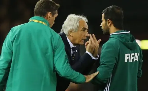 Vahid Halilhodžić dirigiendo a la Selección de Marruecos / Getty