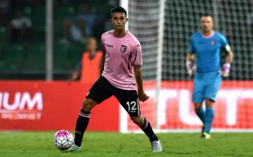 Pipo en su primera temporada en Palermo.