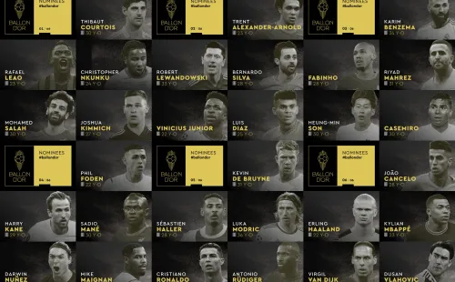 Los candidatos para el Balón de Oro 2022