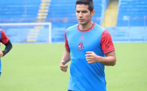 Antonio Chucho López entrenando con Municipal / Foto: Municipal