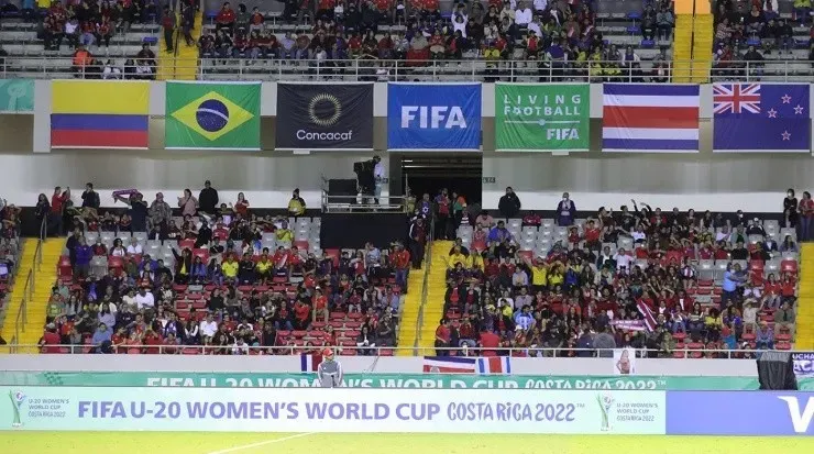 En los juegos de la Sele, el público respondió de gran forma y asistieron en buen número al estadio (Fedefut CRC)