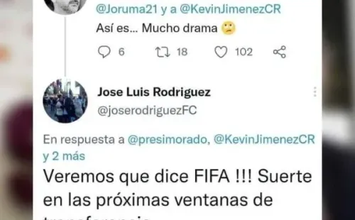 La amenaza de Rodríguez al presidente morado, Juan Carlos Rojas.