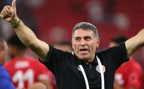 Luis Fernando Suárez con la Selección de Costa Rica / Getty