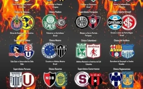 Los 20 clásicos más pasionales del continente.