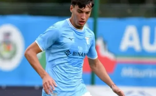 Valerio Marinacci con el equipo de la Lazio / Prensa Lazio