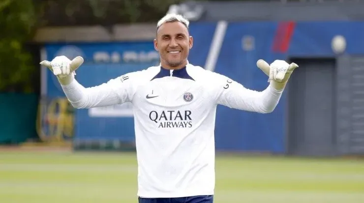 Keylor sigue entrenando con toso y espera una oportunidad en su club (Keylor Navas, Instagram)
