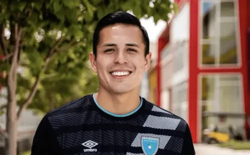 Rubio Rubin con la Selección de Guatemala
