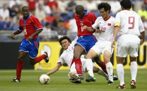 La Selección de Costa Rica enfrentó a la de China en el Mundial de Corea y Japón 2022 (Foto: Getty)