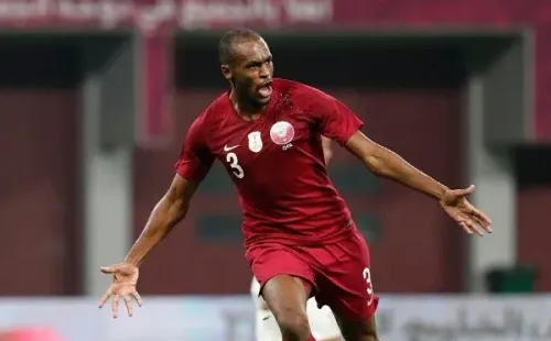 Abdelkarim Hassan con la Selección de Qatar / Getty