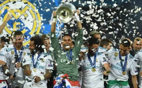 Keylor Navas ganador de tres Champions League con el Real Madrid / Getty