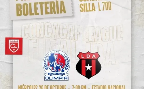 Olimpia vs Alajuelense: el precio de las entradas para la ida (Foto: Olimpia)