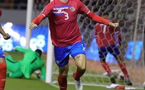 Juan Pablo Vargas con la Selección de Costa Rica