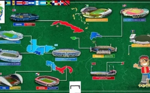 Estadios elegidos para Centroamérica y Caribe (Goal Brasil)