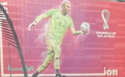La imagen de Keylor Navas ya impacta en Qatar 2022