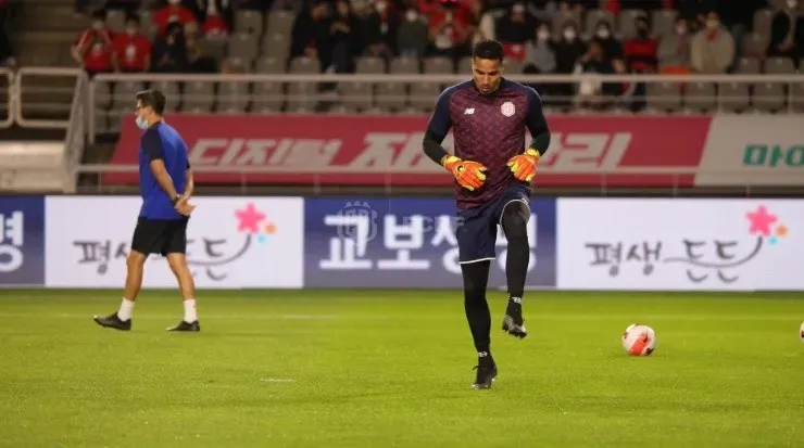 Esteban Alvarado se reportó lesionado este martes (Fedefut CRC)