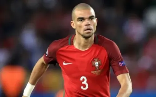 Pepe con la Selección de Portugal