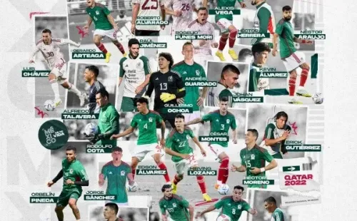 Convocatoria oficial de México para Qatar 2022