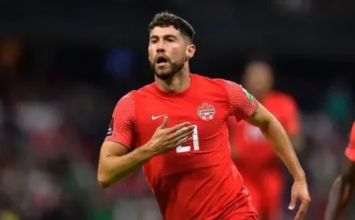 Jonathan Osorio con la Selección de Canadá