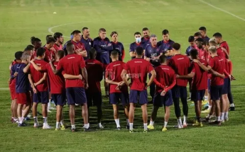 Selección de Costa Rica concentrada en la previa de Qatar 2022