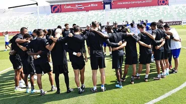 La Sele completamente concentrada en el debut de este miércoles ante España (Fedefut CRC)