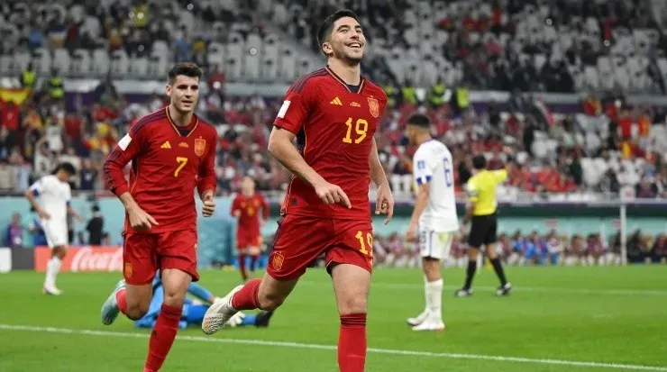 España se dio un paseo con Costa Rica este miércoles (Getty)