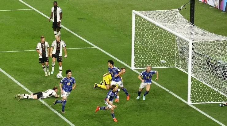 Japón toma la cima del Grupo E tras el gane ante Alemania (Getty)