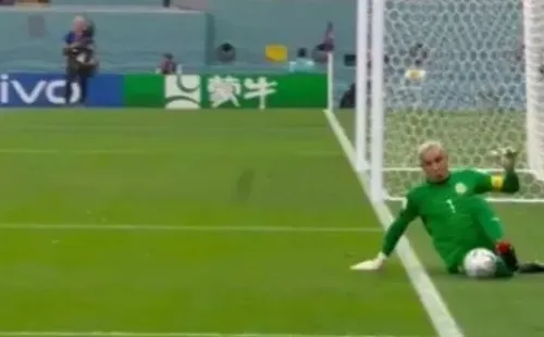 Imágenes de la polémica jugada (Captura de transmisión)