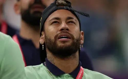 Neymar con la Selección de Brasil en Qatar 2022 / Getty