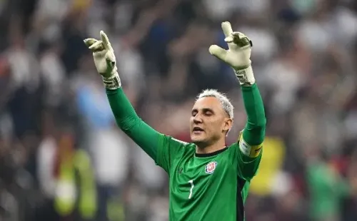 Keylor Navas con la Selección de Costa Rica