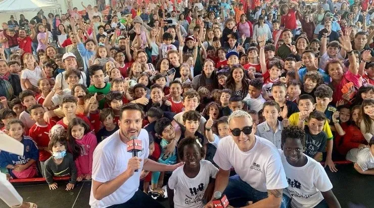 Días atrás, Keylor Navas organizó una actividad para recaudar regalos para niños de escasos recursos (Keylor Navas, Facebook)