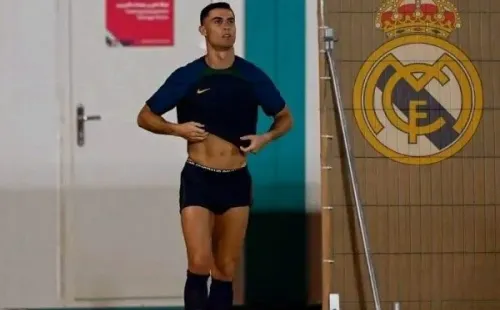 Cristiano Ronaldo se entrena enValdebebas