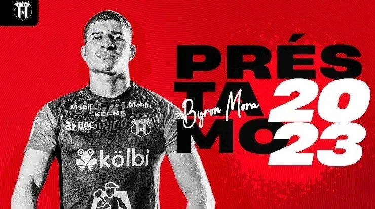 El arquero Byron Mora irá en busca de minutos al cuadro de San Carlos (LDA)