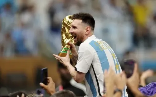 Lionel Messi campeón del Mundo / Getty