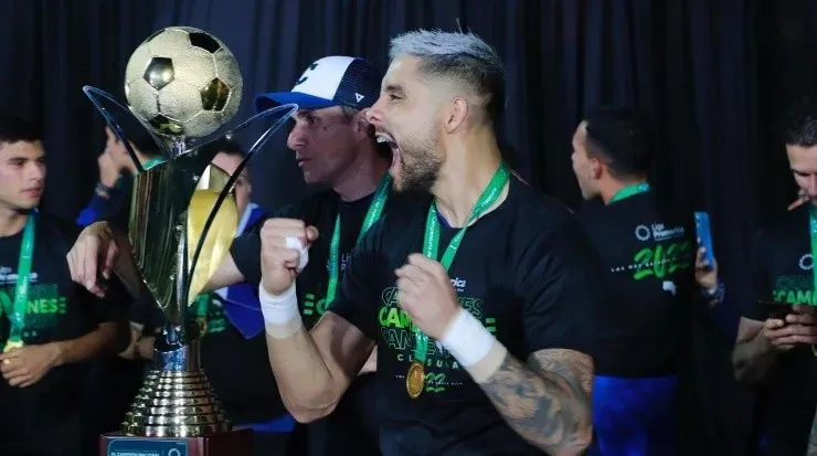 Briceño fue el arquero estelar en el Clausura 2022, cuando Cartaginés salió campeón (Unafut)