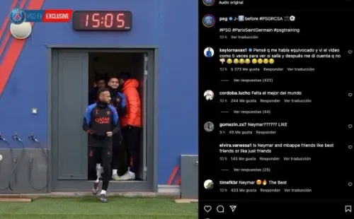 El mensaje de Keylor Navas en redes sociales del PSG