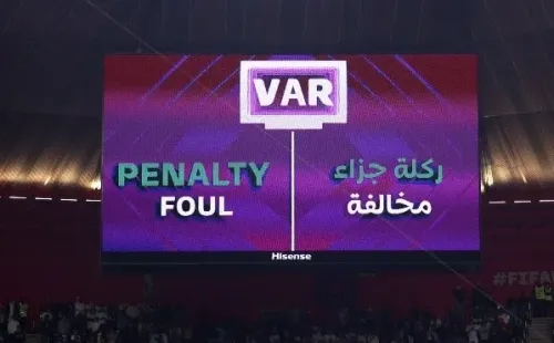 El VAR utilizado en el Mundial de Qatar 2022 (Foto: Getty)