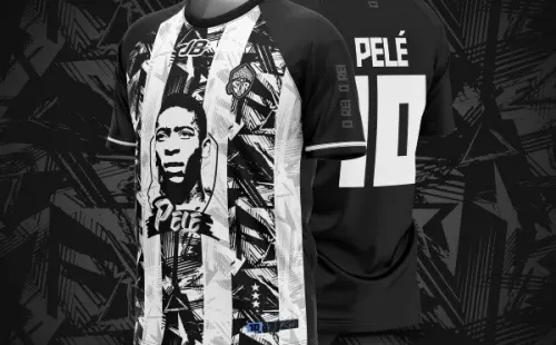 La camiseta especial del Pérez Zeledón en honor a Pelé