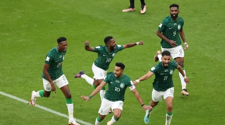 Los saudíes no olvidan el triunfo ante Argentina en Qatar 2022 (Getty)