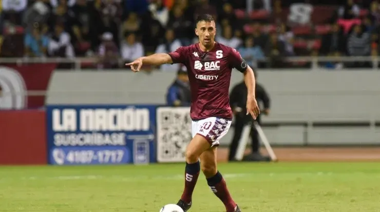 Mariano Torres fue el anotador del único tanto de la noche (Saprissa)