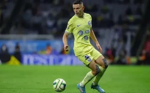 Álvaro Fidalgo con el América / Getty