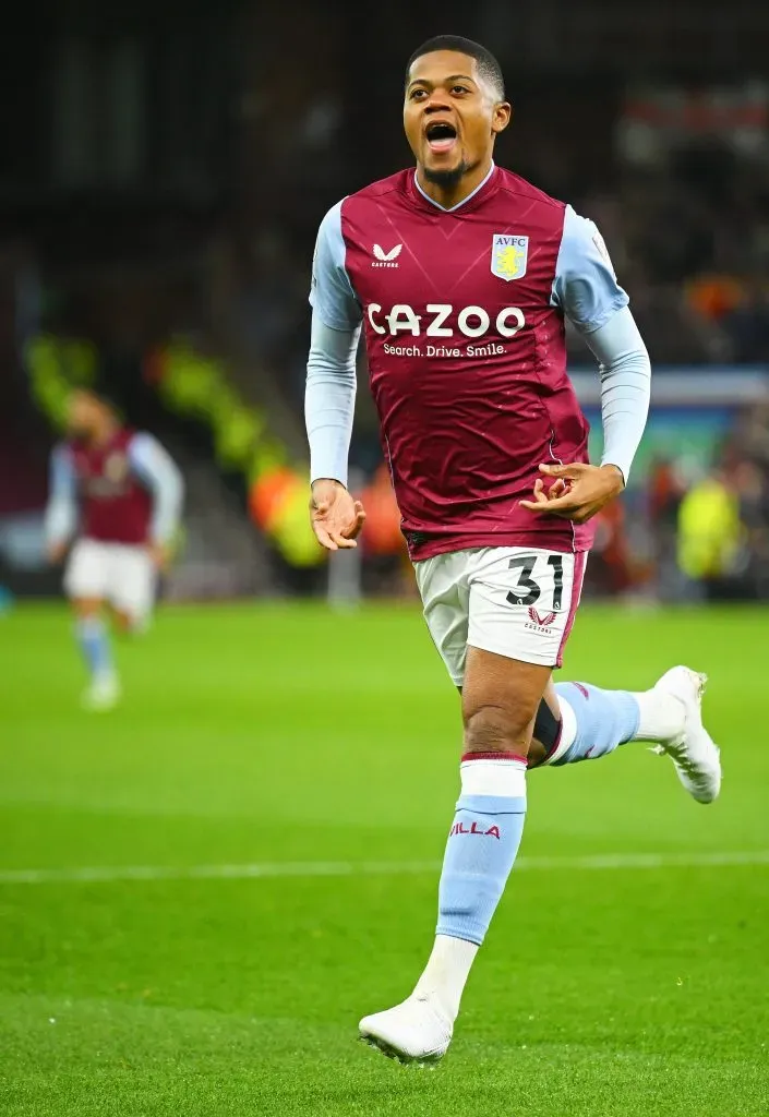 Leon Bailey juega para el Aston Villa de Inglaterra (Getty)
