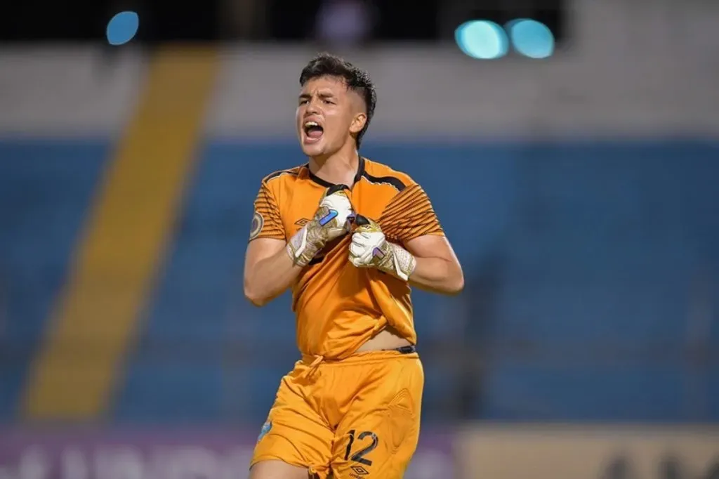 Jorge Moreno con la Selección de Guatemala