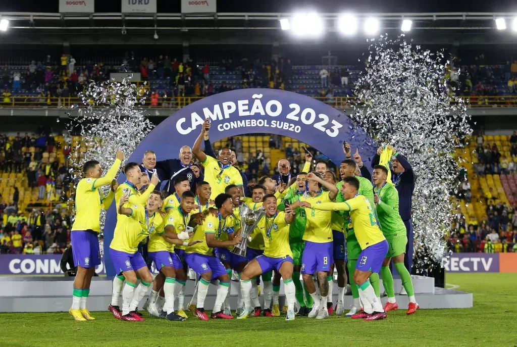 La selección brasileña sub 20 tiene 5 títulos en su historia