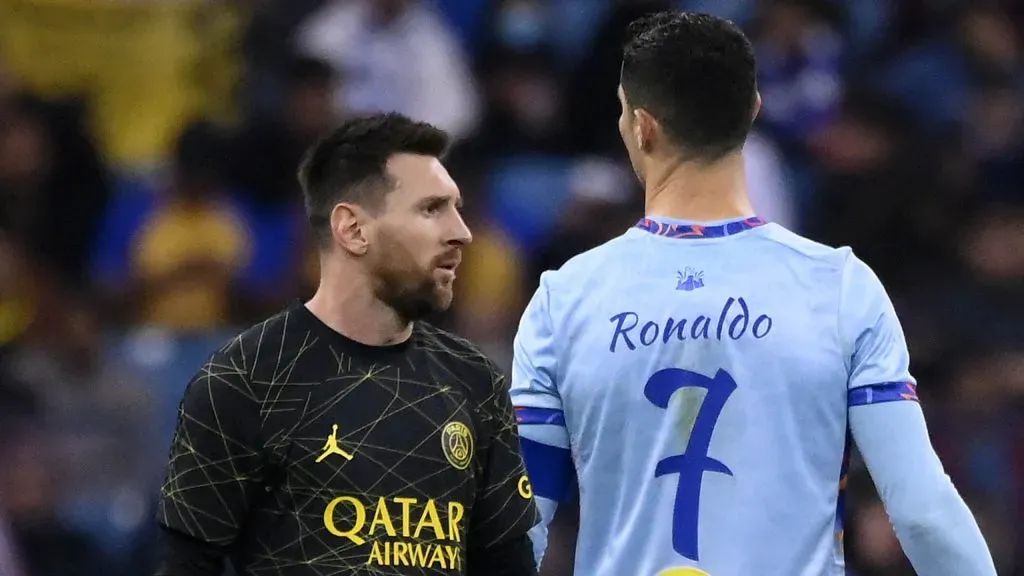 Lionel Messi y Cristiano Ronaldo / AFP