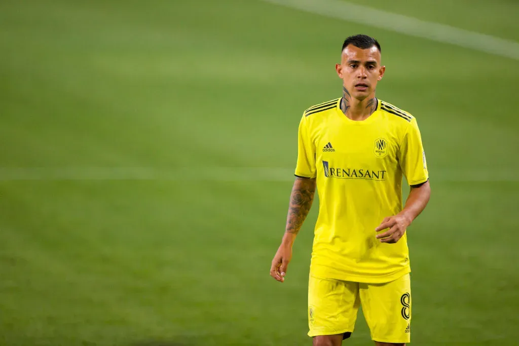 NASHVILLE, TN – APRIL 17: Randall Leal #8 of Nashville SC stands in position against FC Cincinnati. (Photo by Brett Carlsen/Getty Images)