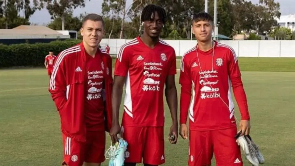Anthony Contreras ya se entrena con la Selección de Costa Rica.